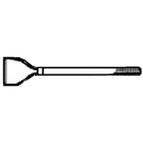 Mejsel bred 75-80 mm SDS-Max